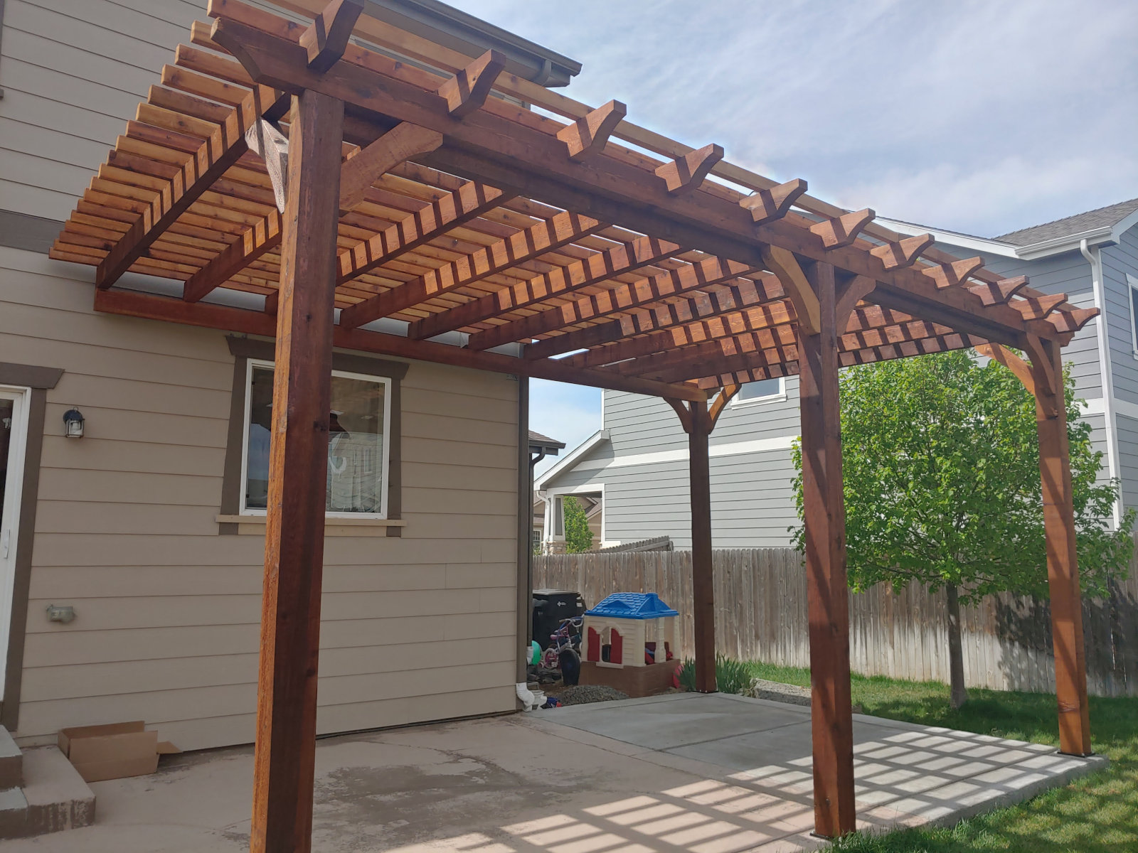 Pergola & A Patio